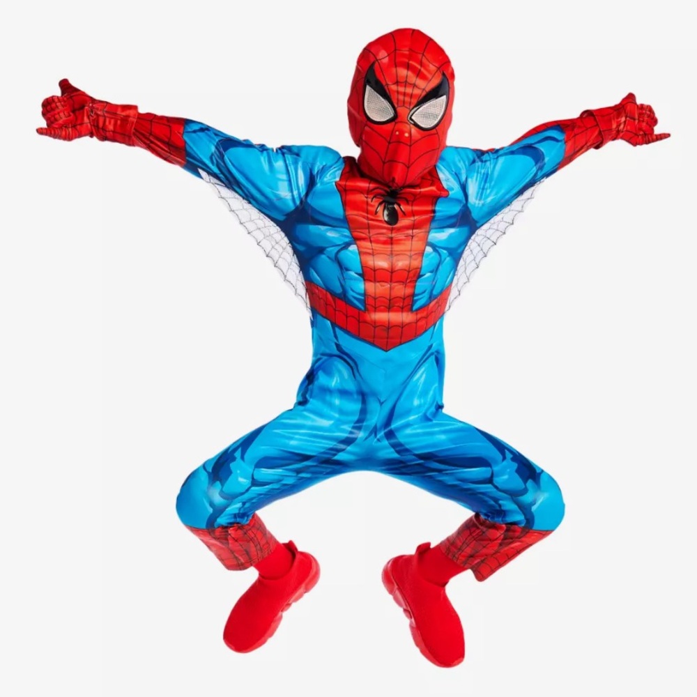 Marvel Spider-Man Blue and Red Muscle Kids Costume